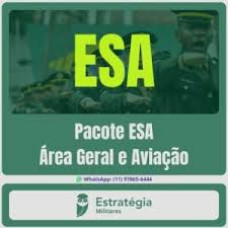  ESA - Área Geral e Aviação 2025 Estrategia