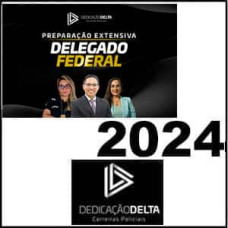 Rateio Preparação Extensiva Delegado Federal 2024 – Dedicação Delta